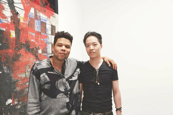 Michael Andrew Law and Oscar Murillo