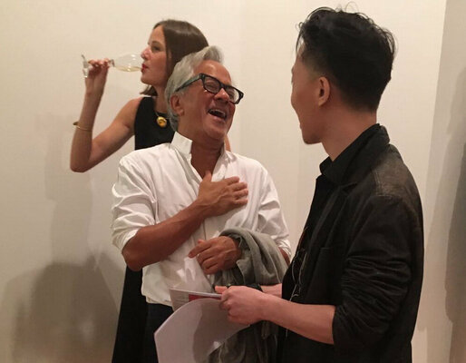 Michael Andrew Law and Mr. and Mrs. Anish Kapoor