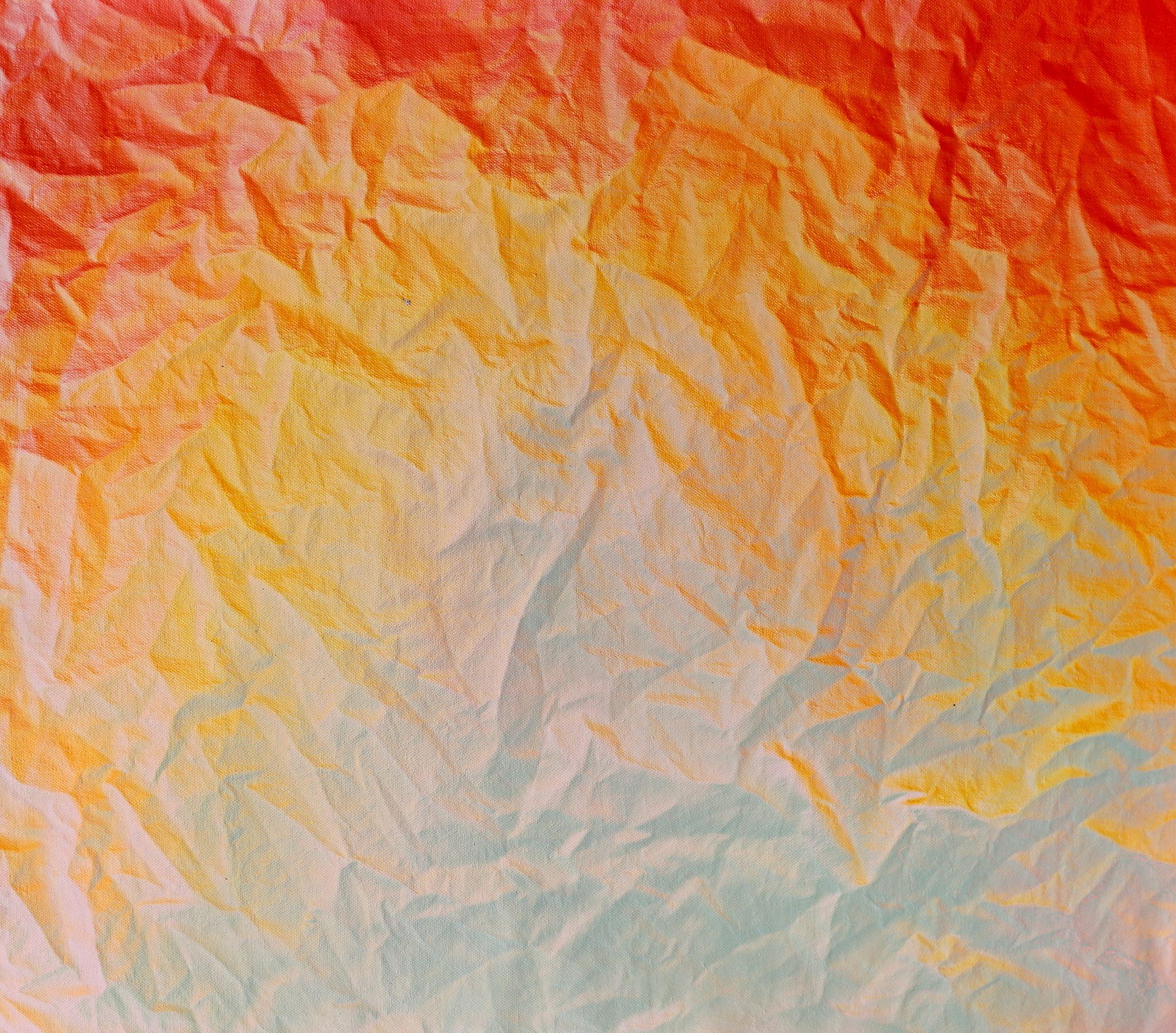 Michael Andrew Law — Aqua Light Through Cardinal Folds — ChiaroFabric (When Chiaroscuro Sleeps in Fabric) 光影織語