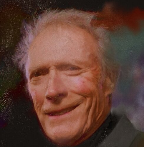 Michael Andrew Law — Clint Eastwood — Classical Crossover : Realism & Fine Art