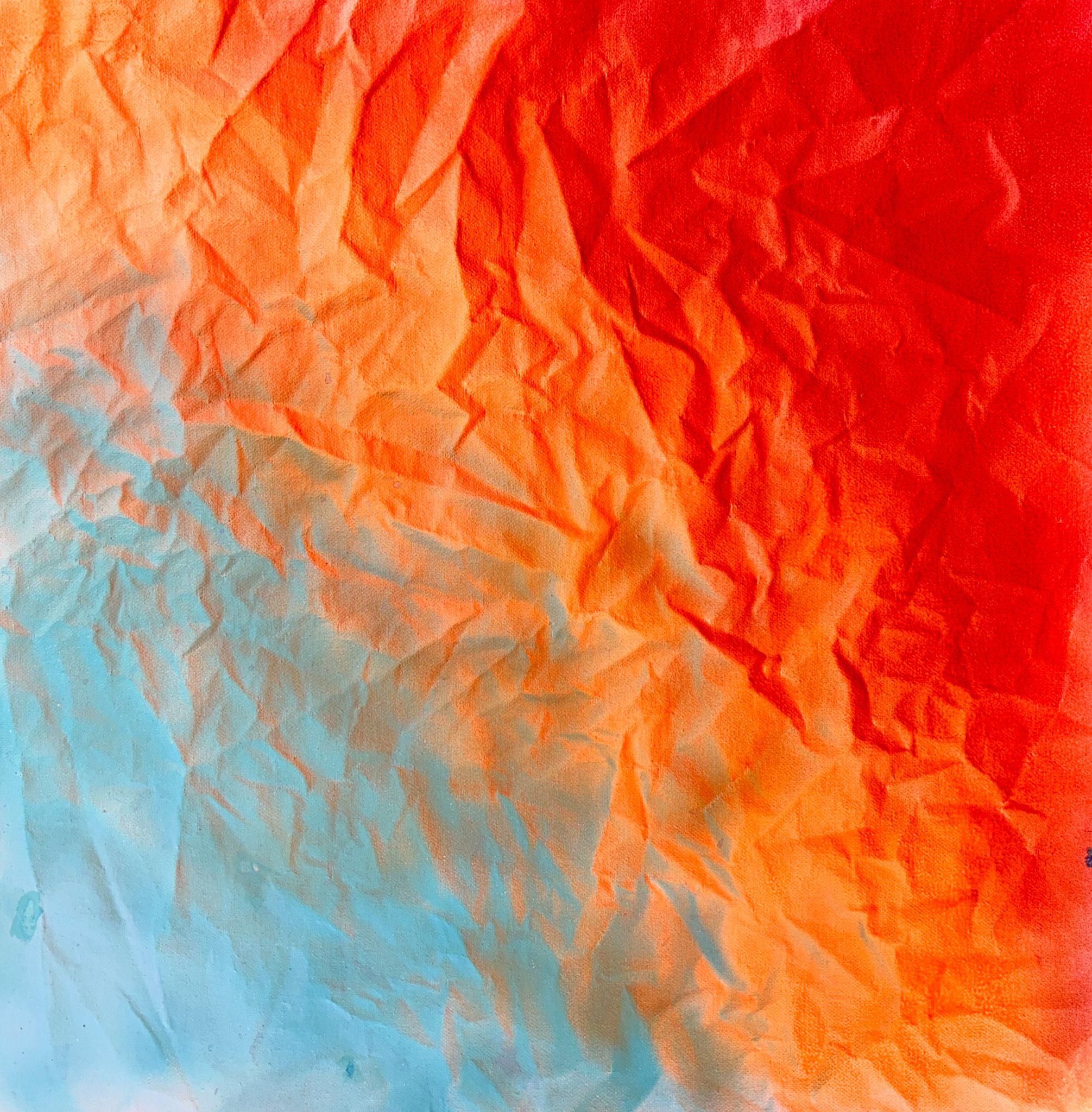 Michael Andrew Law — Cyan Dreams in Cherry — ChiaroFabric (When Chiaroscuro Sleeps in Fabric) 光影織語