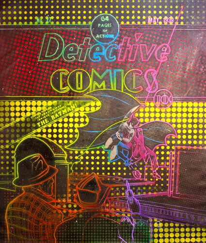 Michael Andrew Law — Detective Comics #27 ( first appearance of Batman ) — Exquisite Maximalism Pop | Culture Re-imagine or Recreation