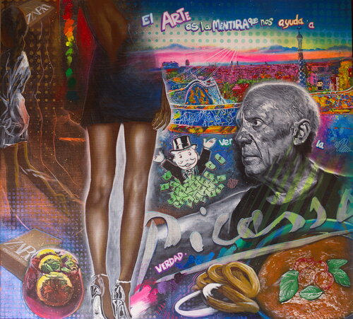 Michael Andrew Law — Exquisite Maximalism Pop Art (Art is a lie that makes us realize the truth) — Exquisite Maximalism Pop | Maximalist Pop Art