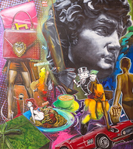 Michael Andrew Law — Exquisite Maximalism Pop Art (Imagination is Not a State) — Exquisite Maximalism Pop | Maximalist Pop Art