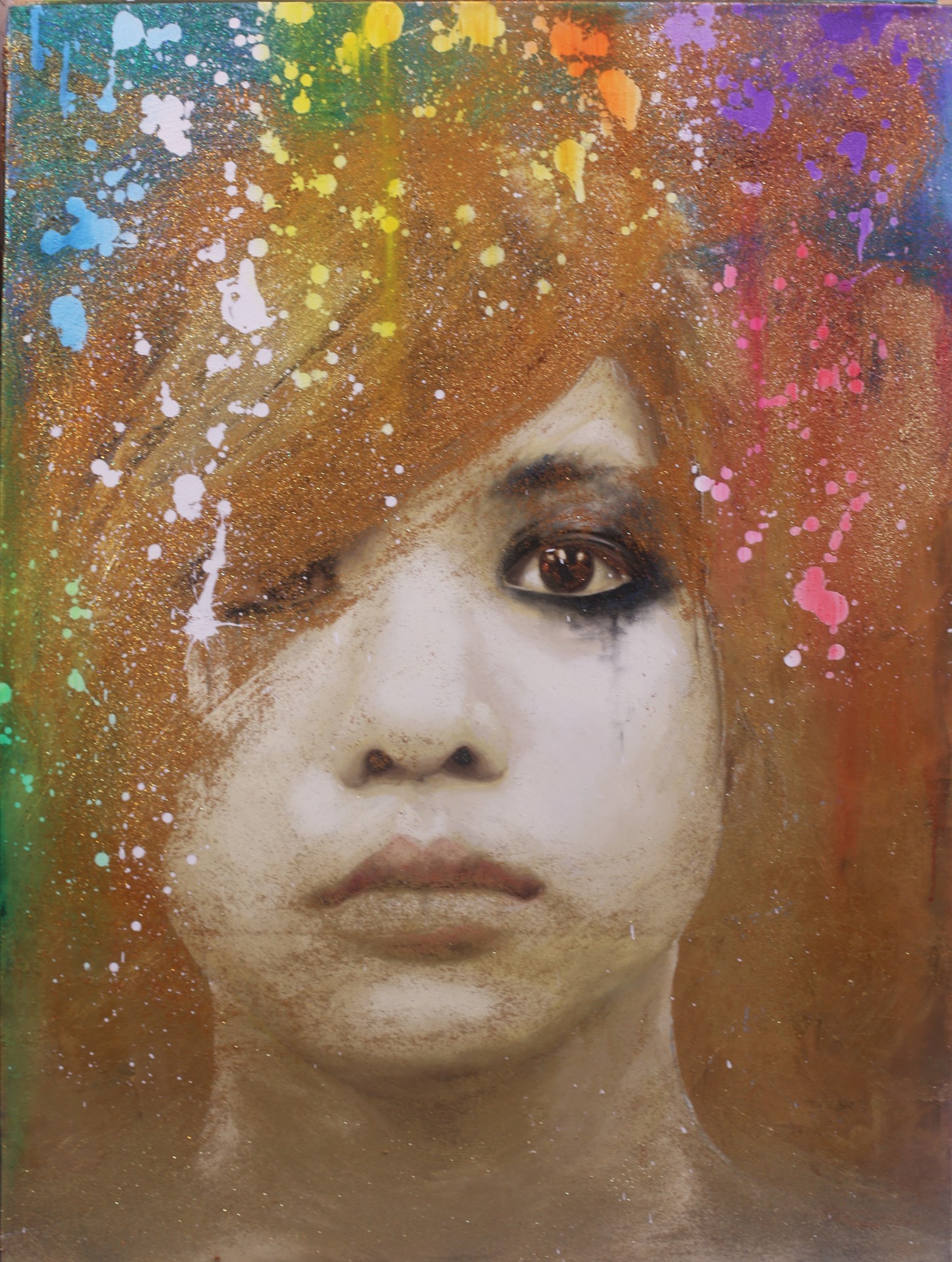 Michael Andrew Law — Untitled Pale Hair Girls Series — Classical Crossover : Realism & Fine Art