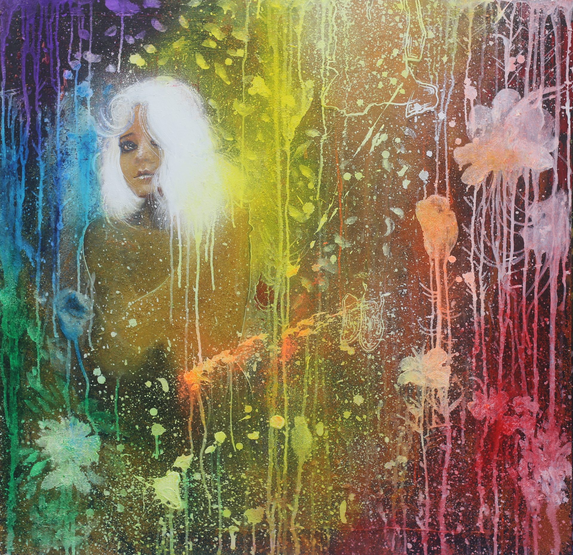 Michael Andrew Law — Untitled Pale Hair Girls Series — Classical Crossover : Realism & Fine Art