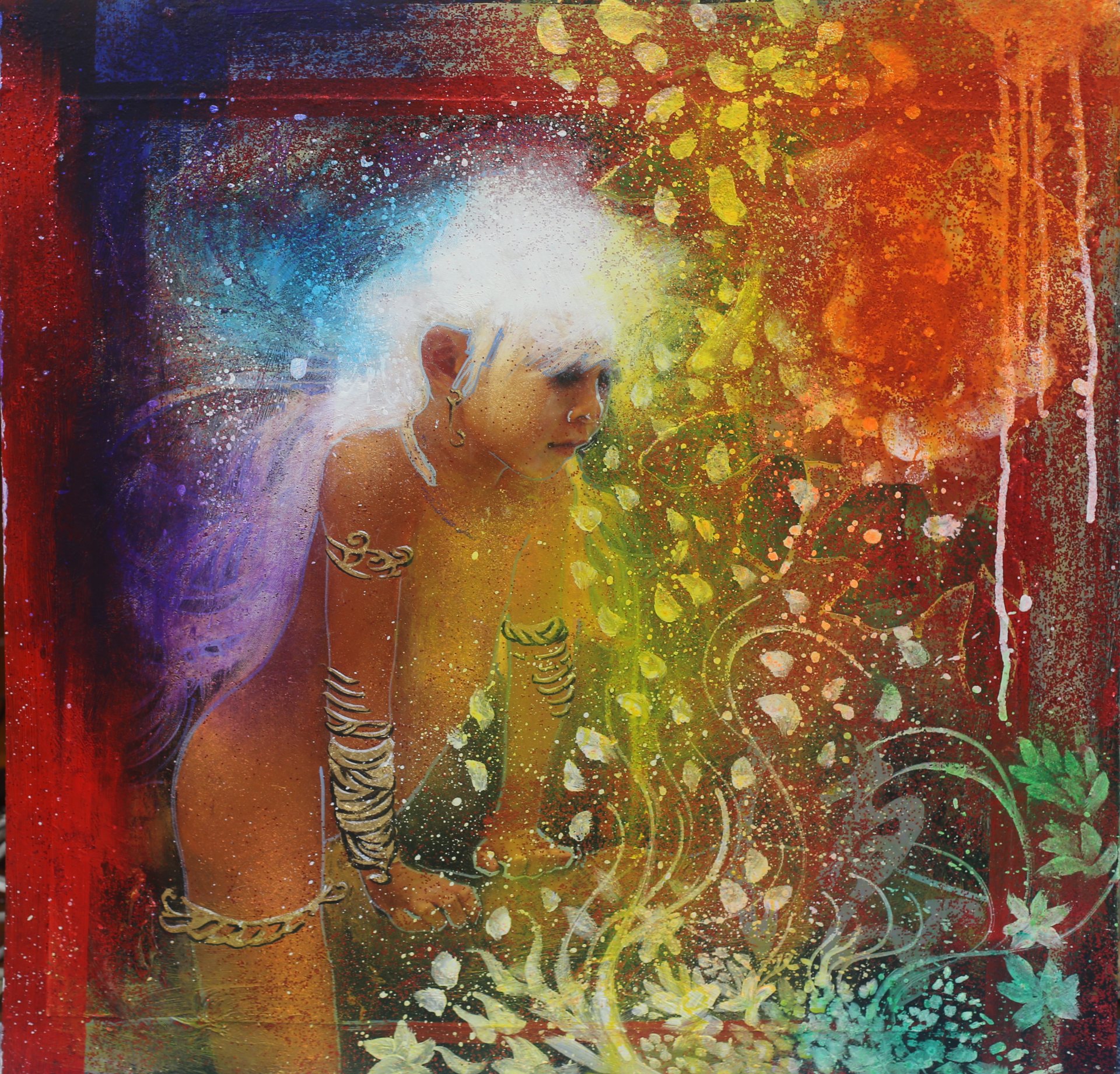 Michael Andrew Law — Untitled Pale Hair Girls Series — Classical Crossover : Realism & Fine Art