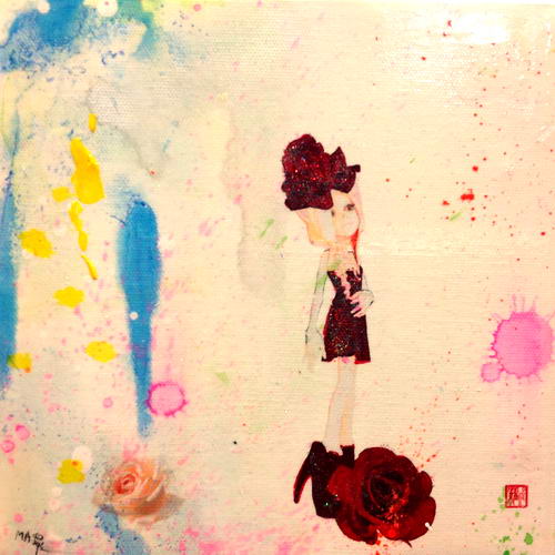 Michael Andrew Law — Flowers (10) — Flowers Paintings