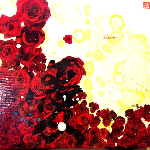 Michael Andrew Law — Flowers (12) — Flowers Paintings