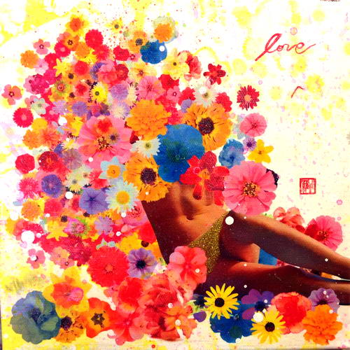 Michael Andrew Law — Flowers (14) — Flowers Paintings