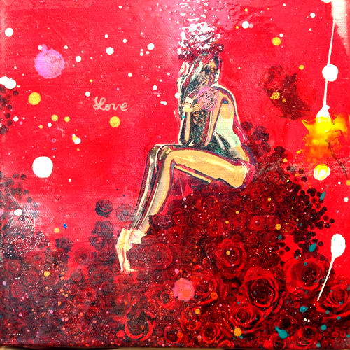 Michael Andrew Law — Flowers (17) — Flowers Paintings