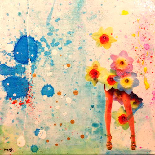 Michael Andrew Law — Flowers (2) — Flowers Paintings