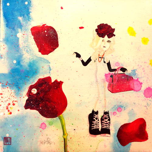 Michael Andrew Law — Flowers (22) — Flowers Paintings