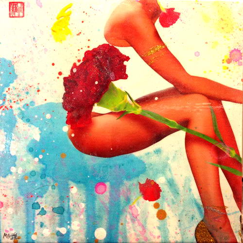 Michael Andrew Law — Flowers (23) — Flowers Paintings