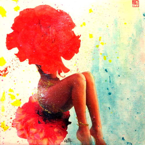 Michael Andrew Law — Flowers (25) — Flowers Paintings