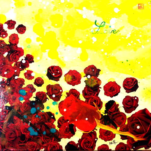Michael Andrew Law — Flowers (30) — Flowers Paintings