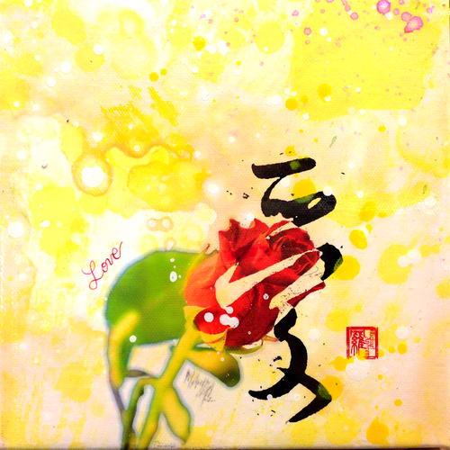 Michael Andrew Law — Flowers (32) — Flowers Paintings