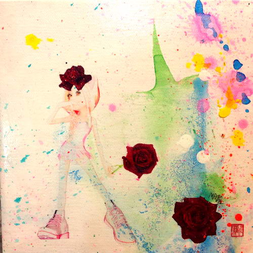 Michael Andrew Law — Flowers (35) — Flowers Paintings