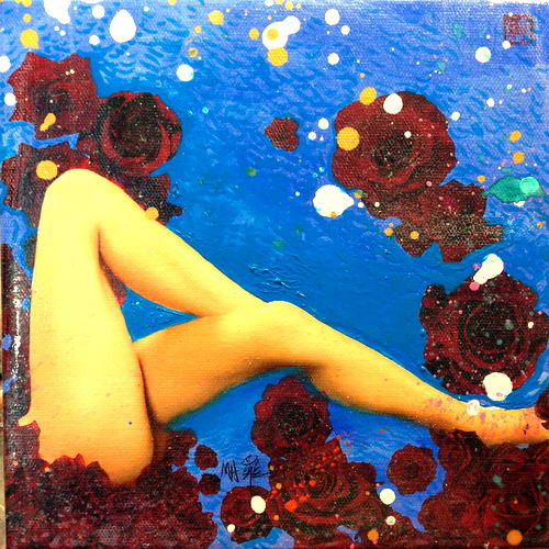 Michael Andrew Law — Flowers (38) — Flowers Paintings