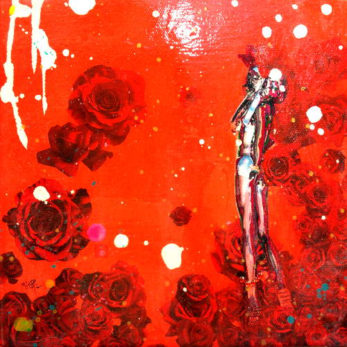Michael Andrew Law — Flowers (41) — Flowers Paintings