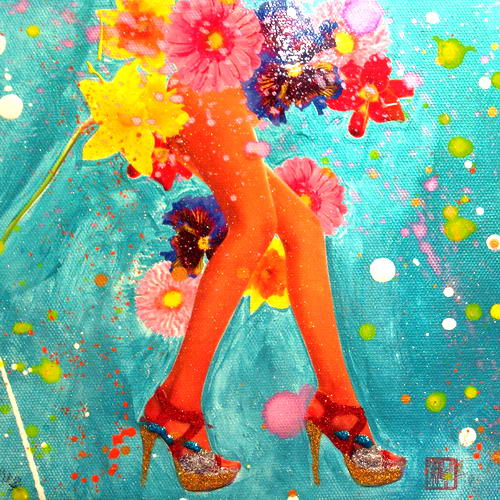Michael Andrew Law — Flowers (42) — Flowers Paintings