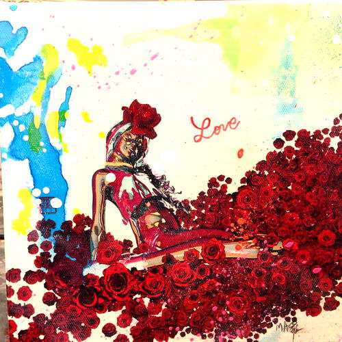 Michael Andrew Law — Flowers (43) — Flowers Paintings