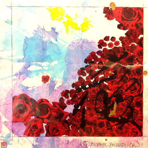 Michael Andrew Law — Flowers (53) — Flowers Paintings