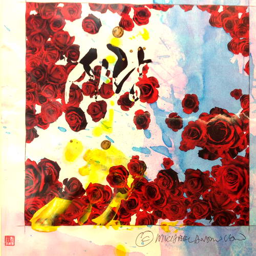 Michael Andrew Law — Flowers (56) — Flowers Paintings