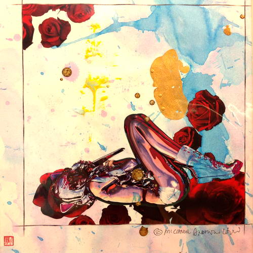 Michael Andrew Law — Flowers (60) — Flowers Paintings