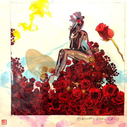 Michael Andrew Law — Flowers (61) — Flowers Paintings