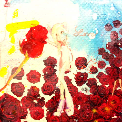 Michael Andrew Law — Flowers (7) — Flowers Paintings
