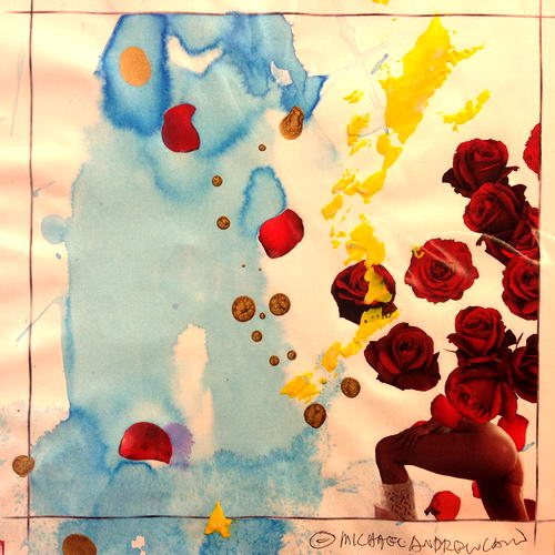 Michael Andrew Law — Flowers (72) — Flowers Paintings