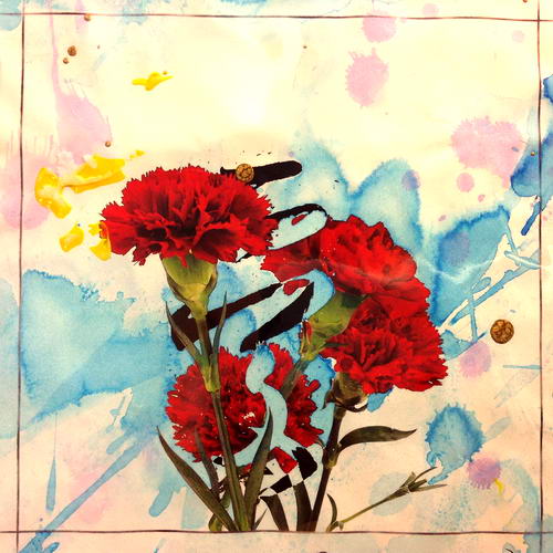 Michael Andrew Law — Flowers (73) — Flowers Paintings