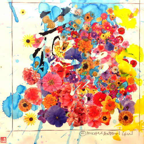 Michael Andrew Law — Flowers (75) — Flowers Paintings