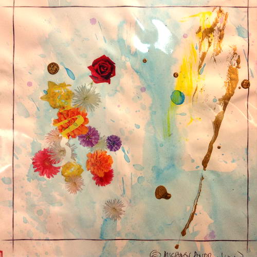 Michael Andrew Law — Flowers (79) — Flowers Paintings