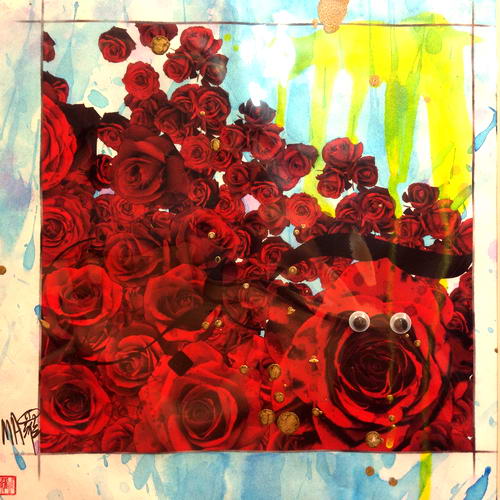 Michael Andrew Law — Flowers (82) — Flowers Paintings