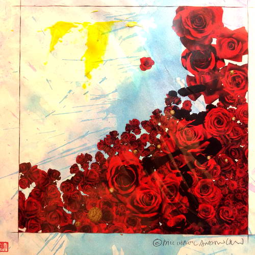 Michael Andrew Law — Flowers (92) — Flowers Paintings