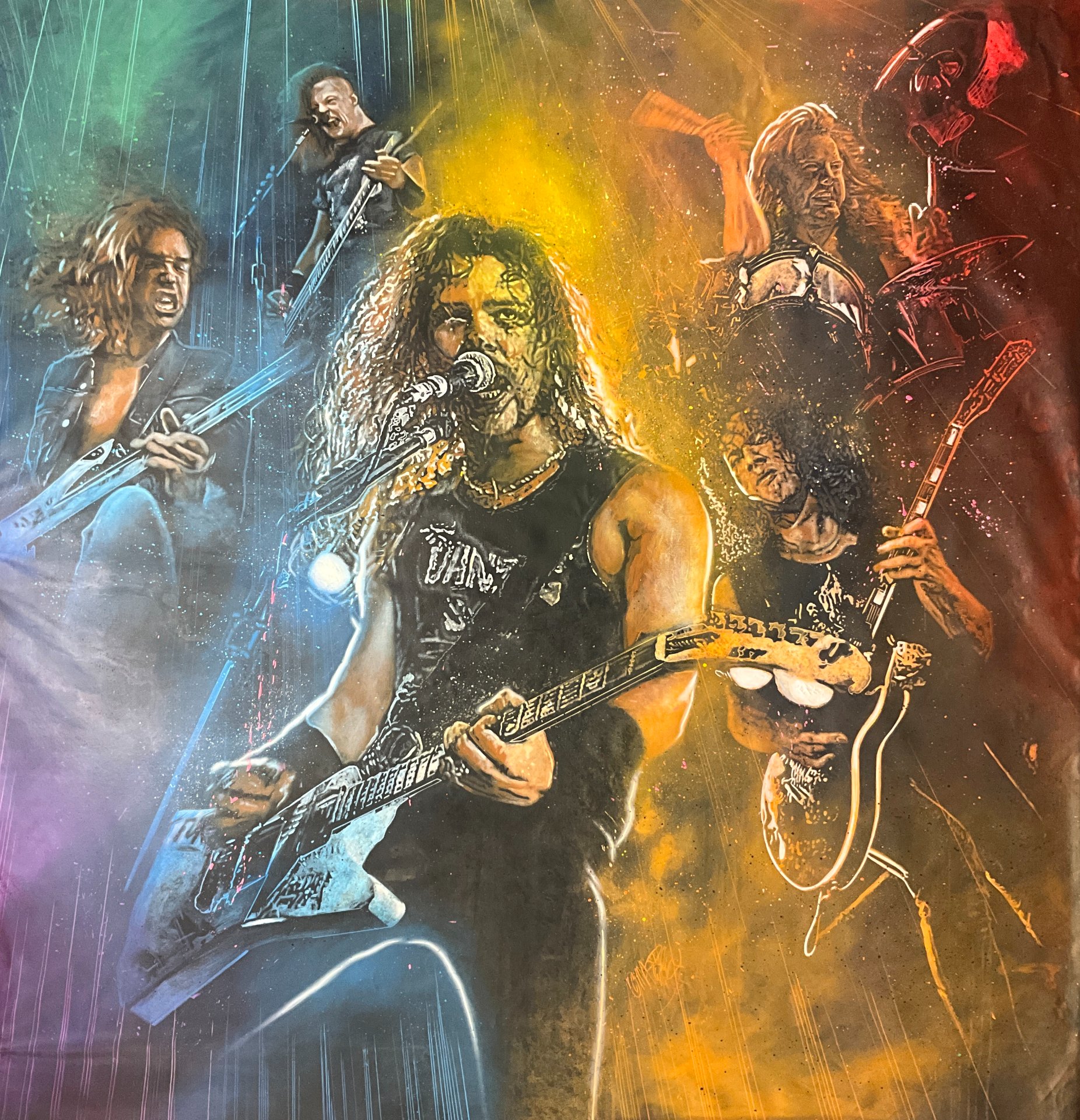 Michael Andrew Law — Metallica — Exquisite Maximalism Pop | Maximalist Pop Art