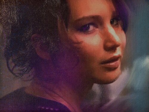 Michael Andrew Law — Jennifer Lawrence — Classical Crossover : Realism & Fine Art