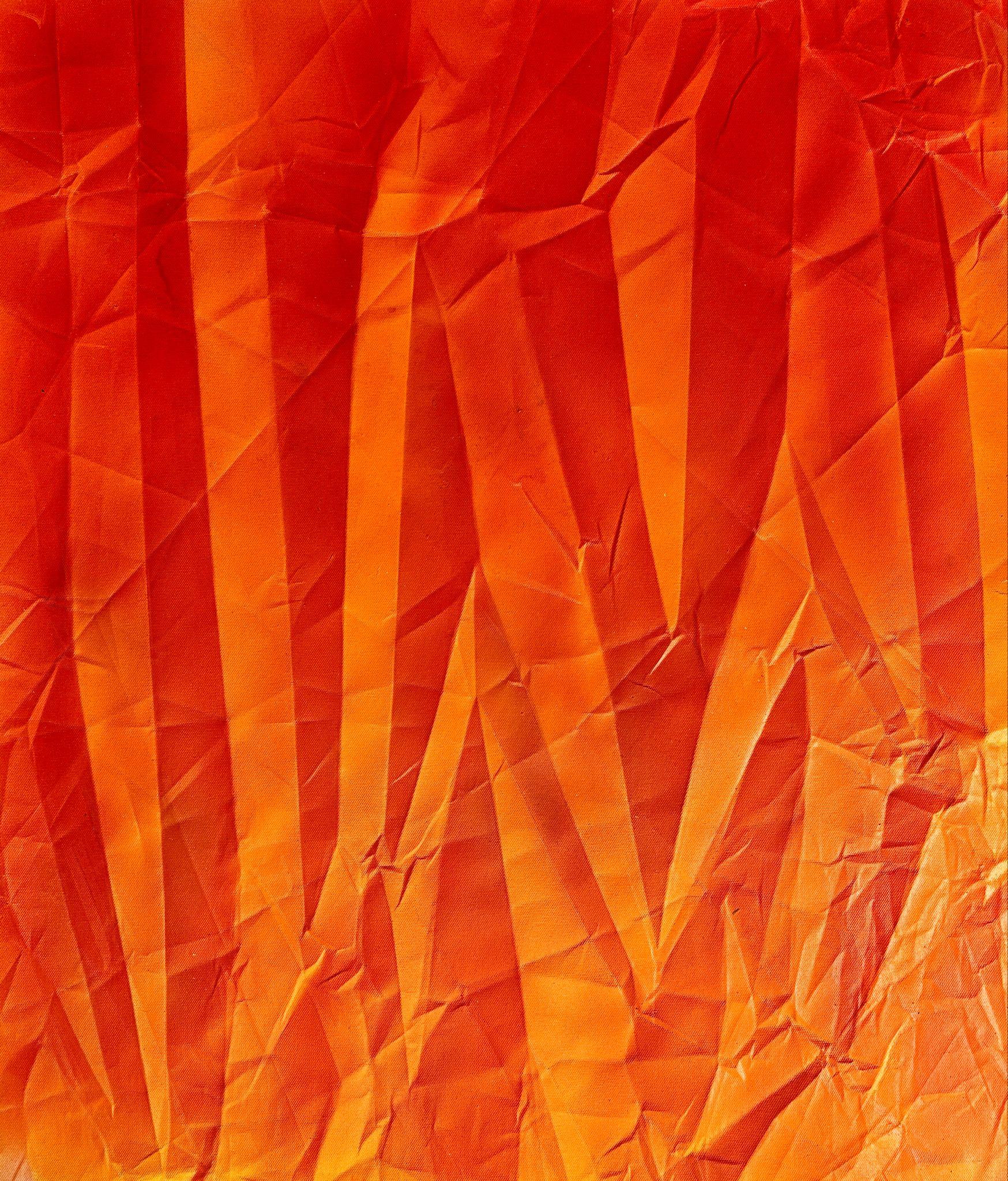 Michael Andrew Law — Marigold Dancing with Ruby — ChiaroFabric (When Chiaroscuro Sleeps in Fabric) 光影織語