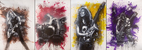 Michael Andrew Law — Metallica whole band — Bundles