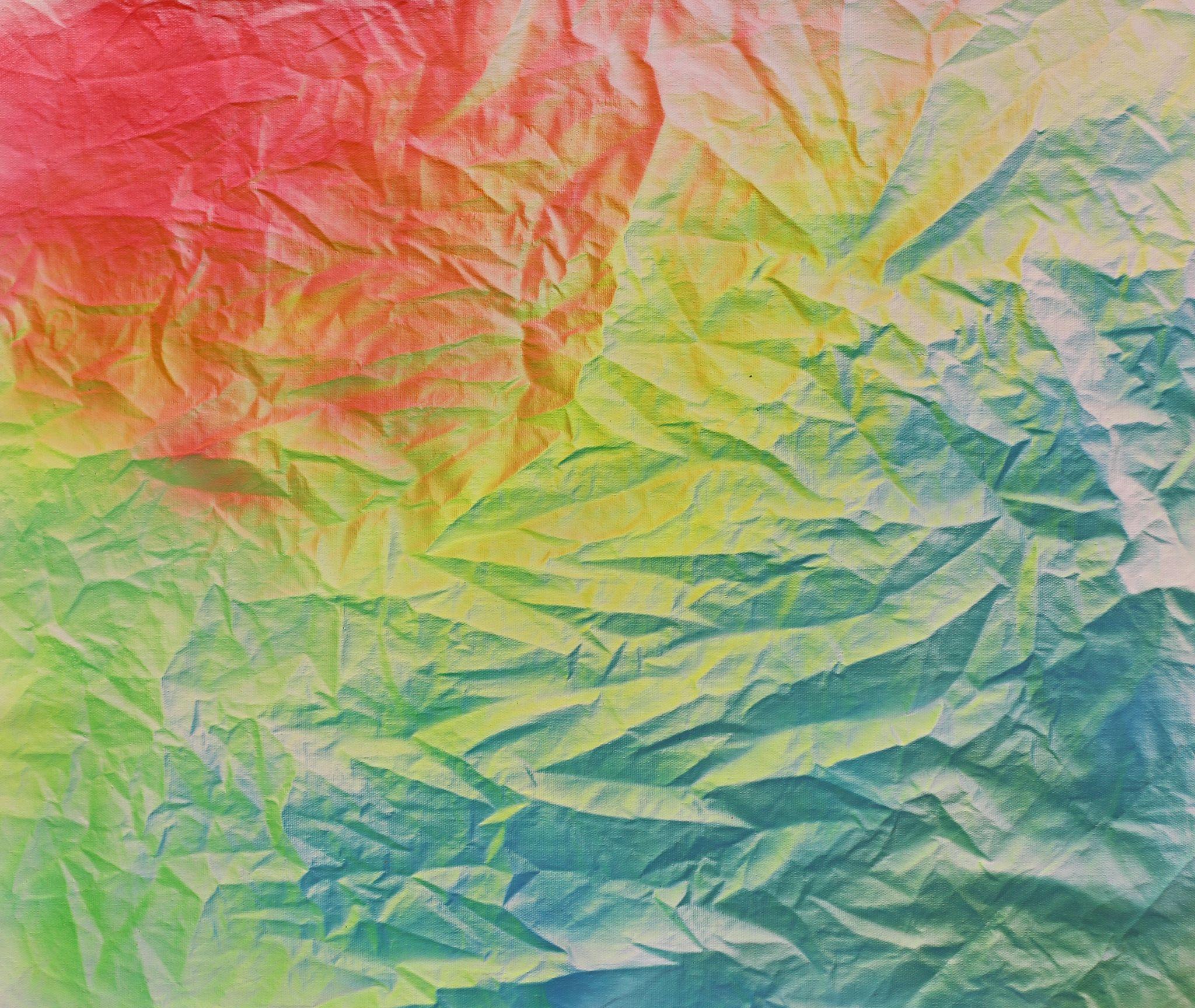 Michael Andrew Law — Sea Glass and Ruby Light — ChiaroFabric (When Chiaroscuro Sleeps in Fabric) 光影織語