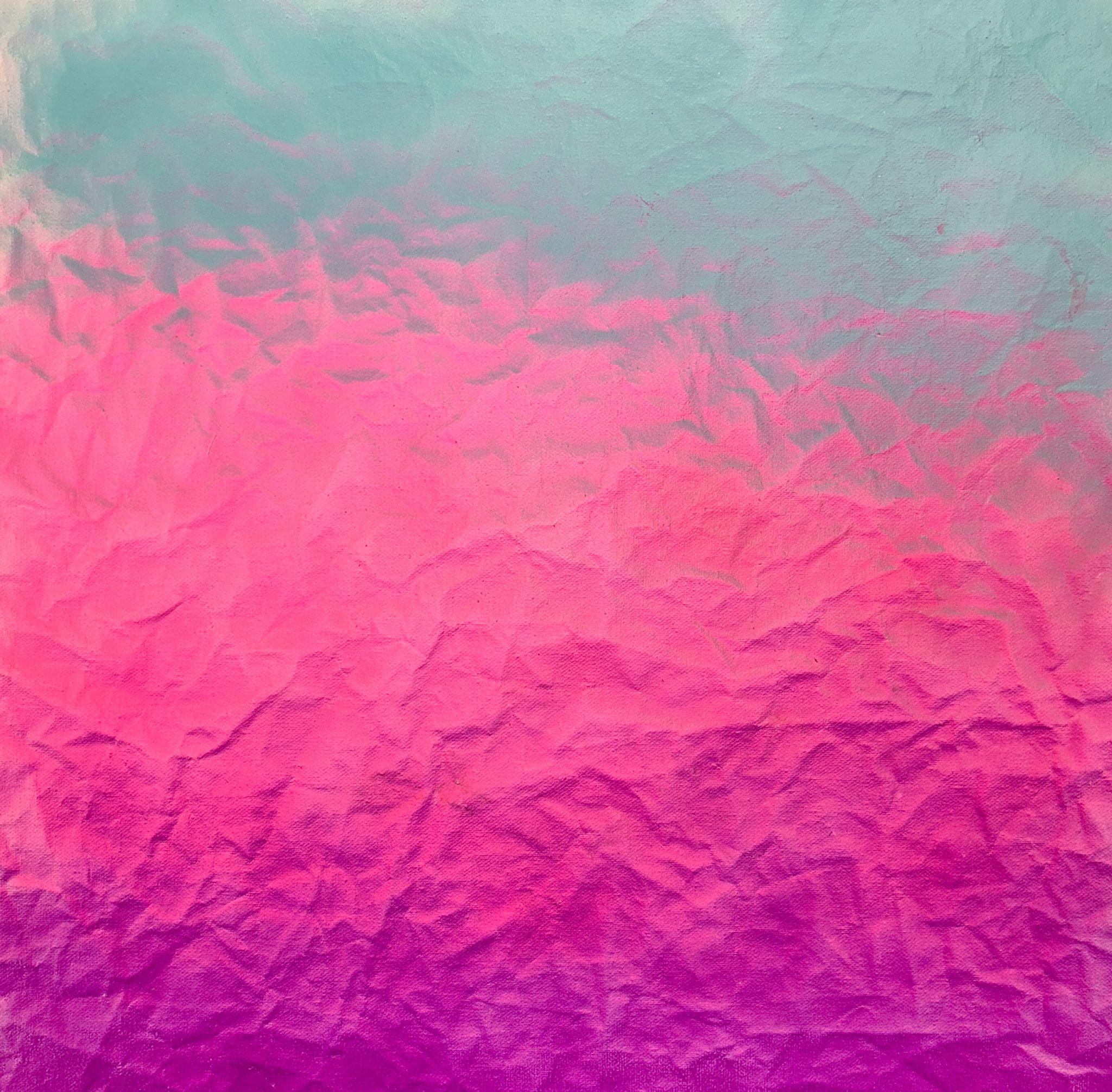 Michael Andrew Law — Sunset on Turquoise Waters — ChiaroFabric (When Chiaroscuro Sleeps in Fabric) 光影織語