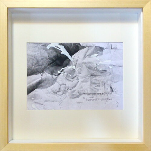 Michael Andrew Law — Untited ( F**K Tauba Auerbach ) — Unique Overpainted Wax-Pigment Lithographs ( Signed Art Edition )