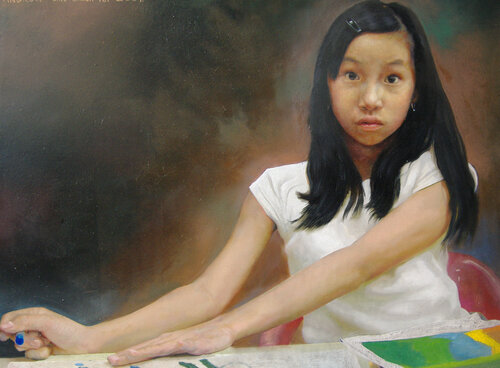 Michael Andrew Law — Untited ( Sammi Ng II ) — Classical Crossover : Realism & Fine Art
