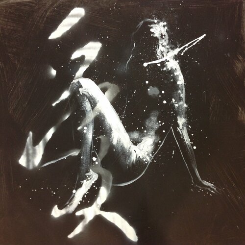 Michael Andrew Law — Untitled ( Liebe, Amour, Love ) — Monochrome Canvas Paintings