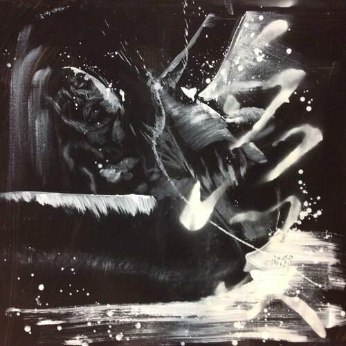 Michael Andrew Law — Untitled ( Orgasmic ) — Monochrome Canvas Paintings