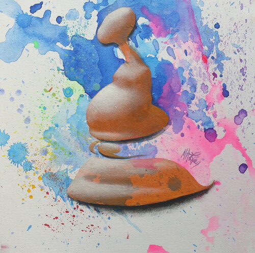 Michael Andrew Law — Untitled ( Slightly Tanned Lime Stone) — Classical Crossover : Cute & Fine Art