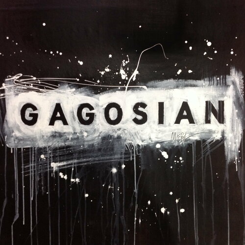 Michael Andrew Law — Untitled (Gagosian Gallery ) — Monochrome Canvas Paintings