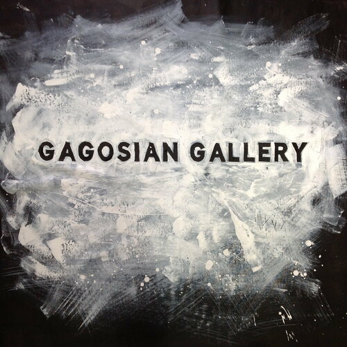 Michael Andrew Law — Untitled (Gagosian Gallery Obsession ) — Monochrome Canvas Paintings